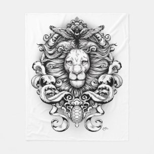 Nature's Kingdom Fleece Blanket