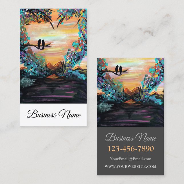 Natures Love Business Card (Front/Back)