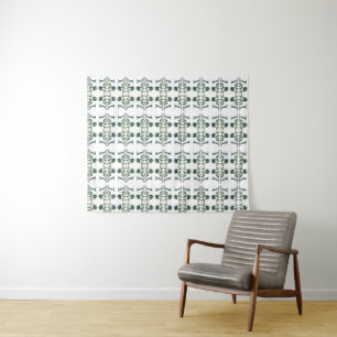 Nature's Love: Typography with a Blooming Rose Tapestry