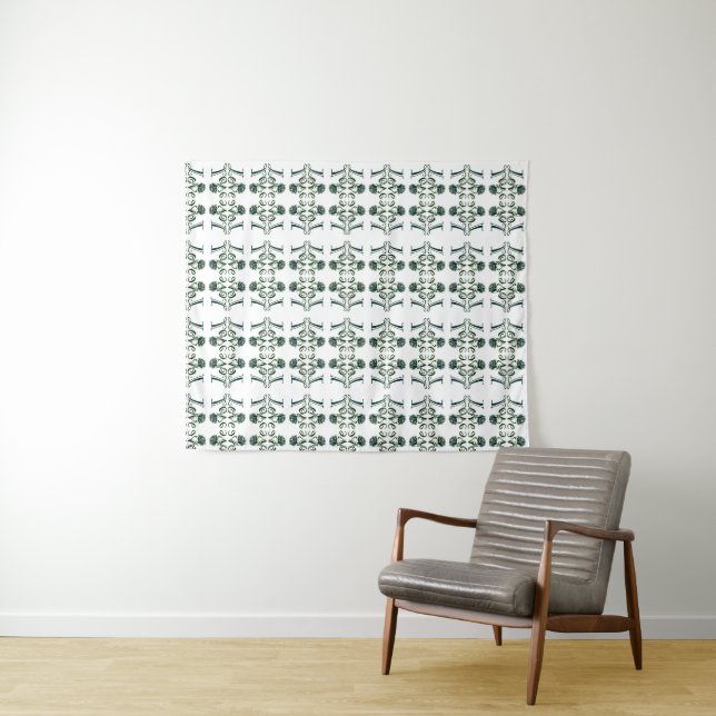 Nature's Love: Typography with a Blooming Rose Tapestry (In Situ (Horizontal))