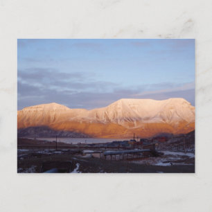 Nature's magical light postcard