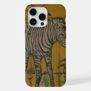 Nature's Majesty: Kenya African Safari Zebra Print iPhone 15 Pro Max Case