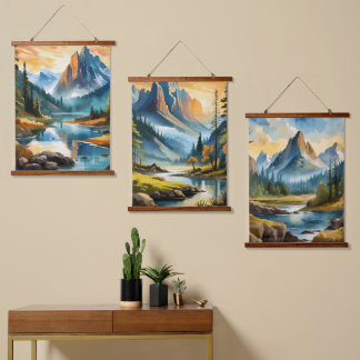 Nature's Masterpieces: Celebrating National Parks Hanging Tapestry