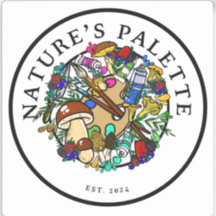 Nature's Palette Vinyl Sticker