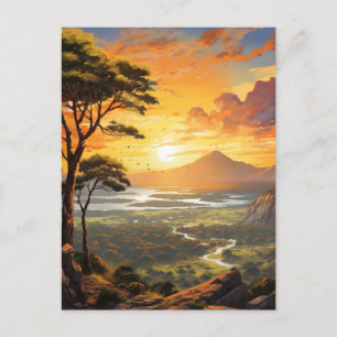 Nature's Peaceful Landscape #9 Postcard