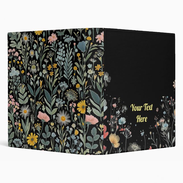 Nature's Portfolio: Customizable Binder (Background)