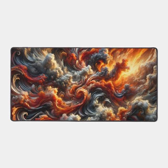 Nature's primal forces desk mat (Front)