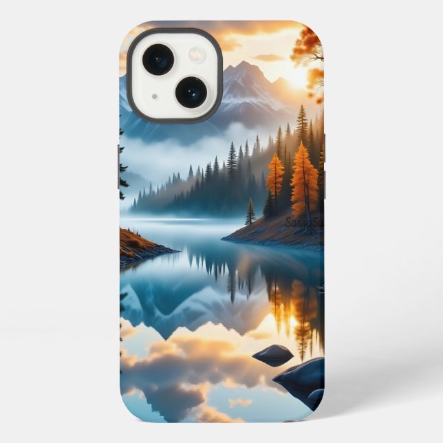 Nature's Reflections iPhone Case (Back)