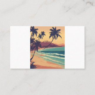 Nature's Serenity Canvas Print - Tranquil Landscap Business Card