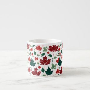 Nature's Sip: Specialty Espresso Mug with Leaf