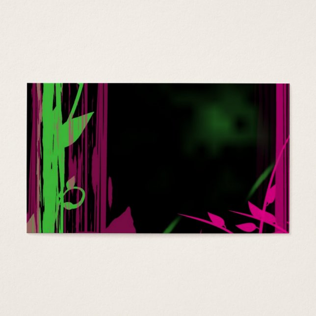 nature's style -- graphic bamboo & floral (Front)