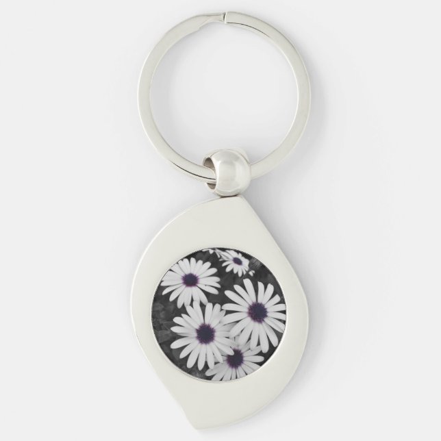 Nature's Subtle Contrast Keychain (Front)
