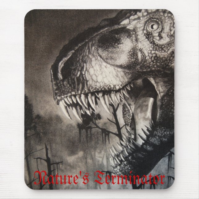 Nature's Terminator Mouse Pad (Front)