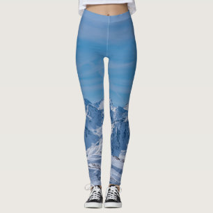 Nature's Winter Wonderland Art Print Leggings