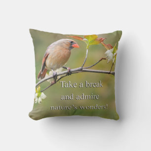 Nature's Wonders Throw Pillow