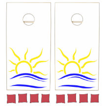 Naturist Symbol Cornhole Set