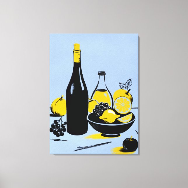 Naturmort#1 Canvas Print (Front)