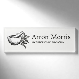Naturopath Name Badge