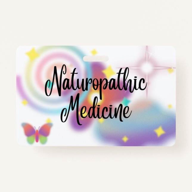 Naturopathie Dr Badge (Devant)