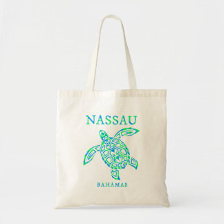 Nau Bahamas Sea Turtle Boys Girls Toddler Womens Tote Bag