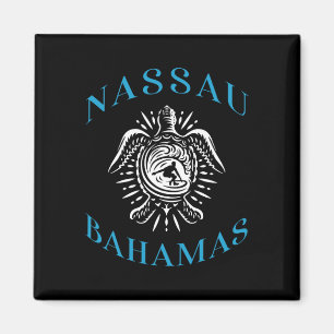 Nau Hamas Sea Turtle Surfing Vacation Souvenir  Magnet