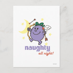 Naughty All Night! Postcard