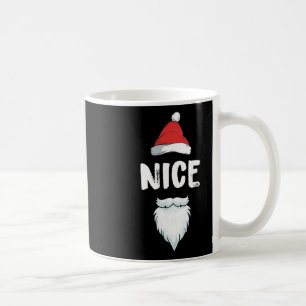 Naughty And Nice Matching Christmas Pyjamas For Ki Coffee Mug