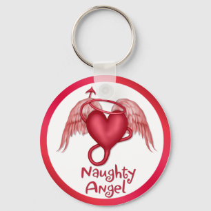 Naughty Angel Keychain