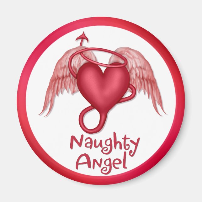 Naughty Angel Magnet (Front)
