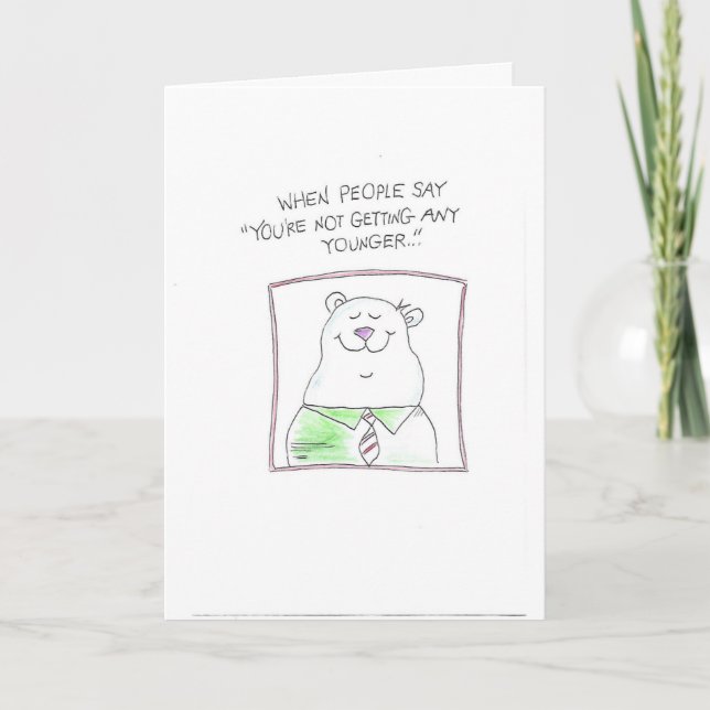 Naughty Birthday Card (Front)