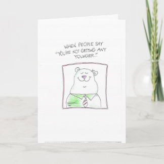 Naughty Birthday Card
