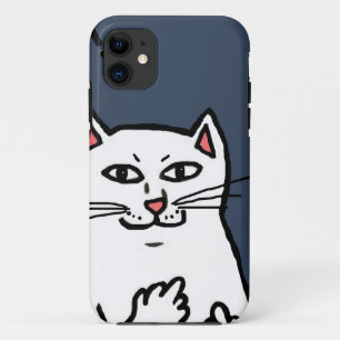 Naughty Cat iPhone 11 Case