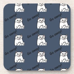 Naughty Cat Coaster