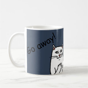 Naughty Cat Coffee Mug