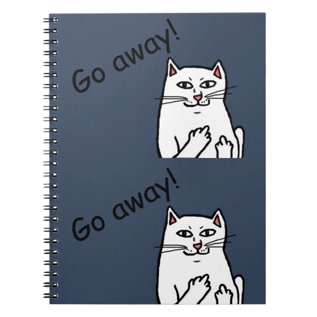 Naughty Cat Notebook (Front)