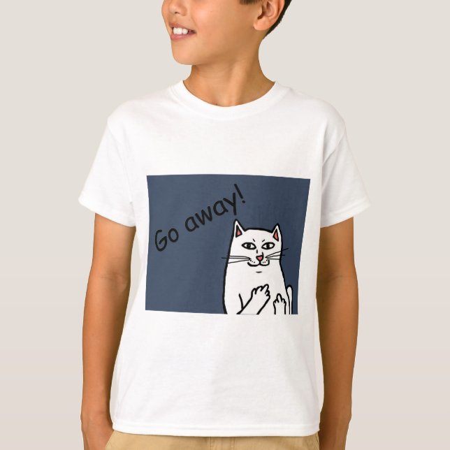 Naughty Cat T-Shirt (Front)