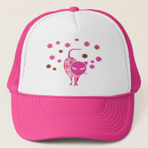 Naughty Cat Trucker Hat