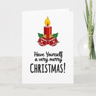 Naughty Christmas Card Funny Adult Humour