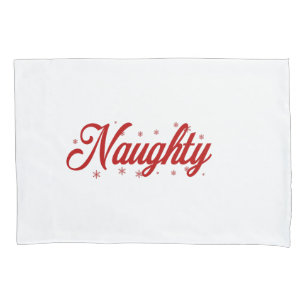 Naughty Christmas Couple Pillowcase