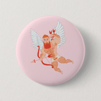 Naughty Cupid 2 Inch Round Button