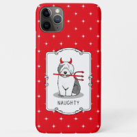 Naughty Devil Old English Sheepdog (Grey 1)