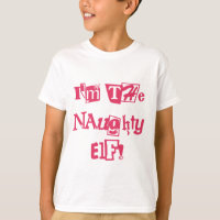 Naughty Elf T-shirts and Gifts