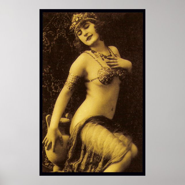 Naughty Flapper Girl Poster (Front)