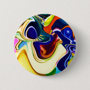 Naughty Girl 2 Inch Round Button