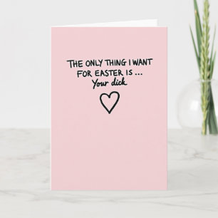 Naughty Holiday Wish Card