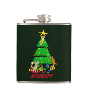 Naughty Kitties Flask
