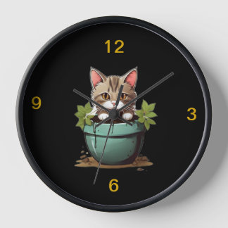 Naughty Kitty Horloge