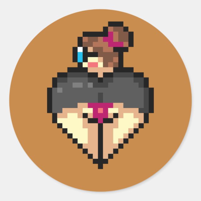 Naughty librarian Sticker (Front)