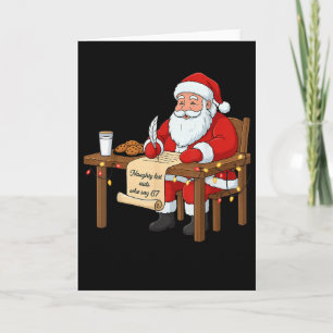 Naughty List Aids Say 67 Christmas Meme  Card