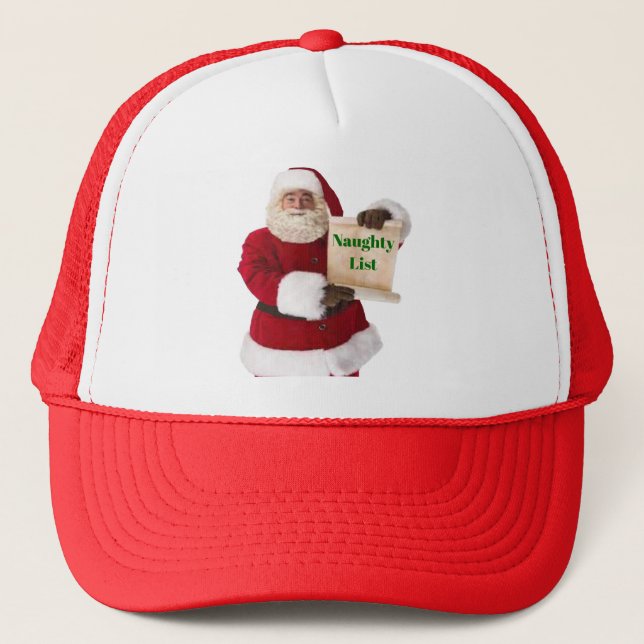 Naughty List Casquette de Trucker (Devant)